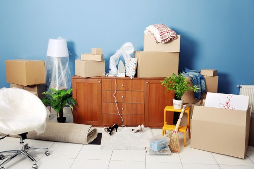Office storage solutions in a Finsbury Park workplace
