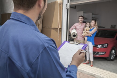 Professional packing for flat removals in Finsburypark