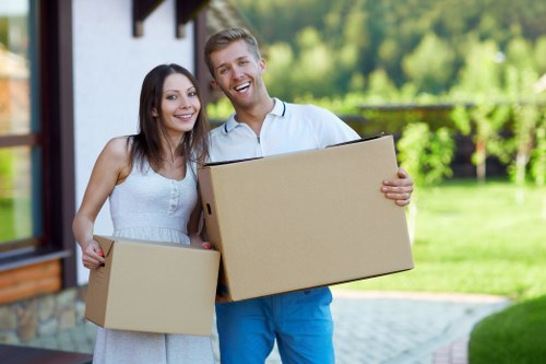 Modern hybrid document storage and archiving concept in Finsburypark