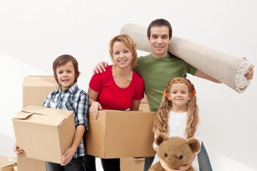 Modern storage unit in Finsbury Park used for extra space